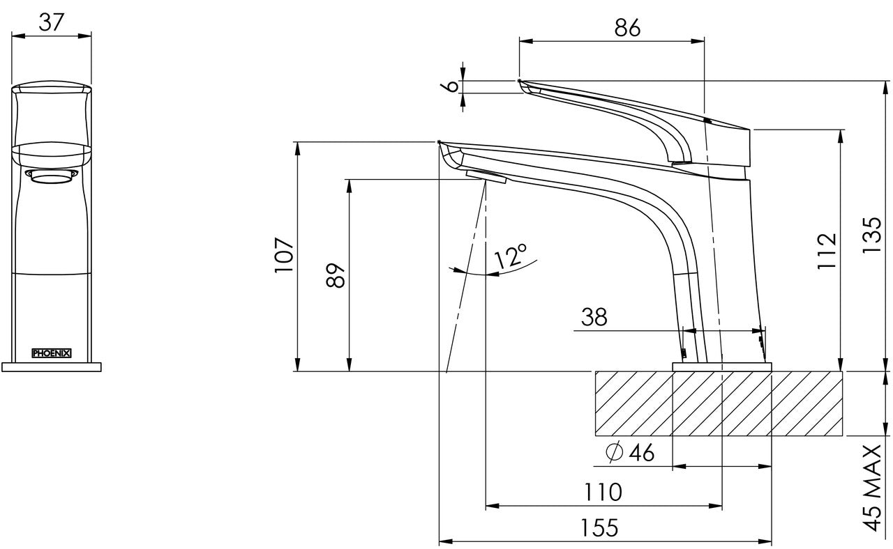 Subi Basin Mixer