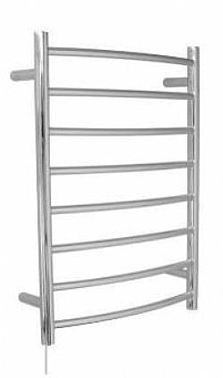 8 Bar Curved Towel Warmer 700 H x 530mm W mm