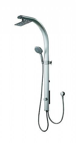 Radiance Twin Railshower Chrome & Satin Chrome 3 Star 9LPM