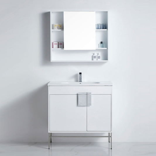 Spoleto vanity and shaver 900mm
