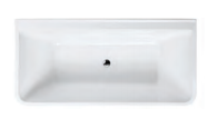 ARIA 1500 Back-to-Wall Slimline Freestanding Bath