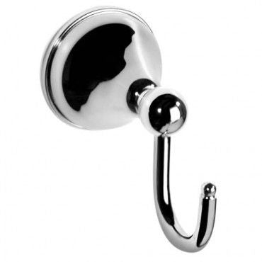 CLASSIC Single Robe Hook - Chrome/ White/ Ivory