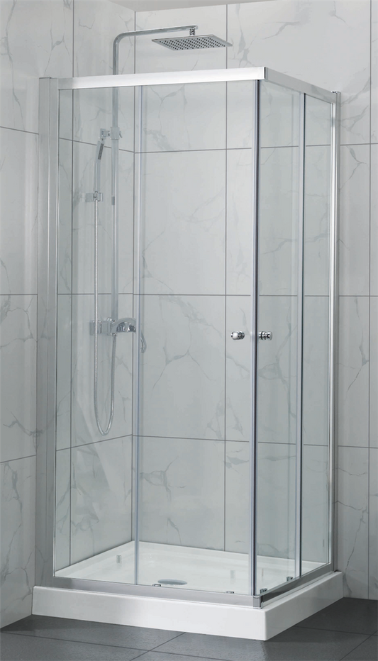 Semi-Frame Double Sliding Door