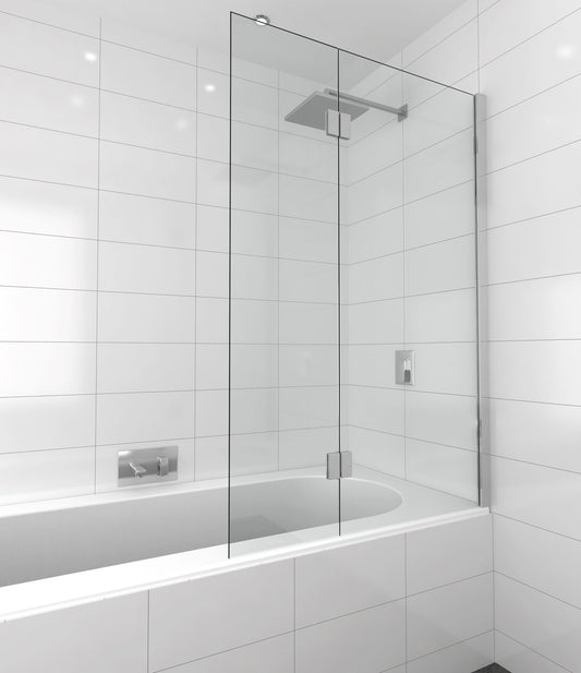 Bath Screen FIXED & SWING Safety Glass 10 yr warranty