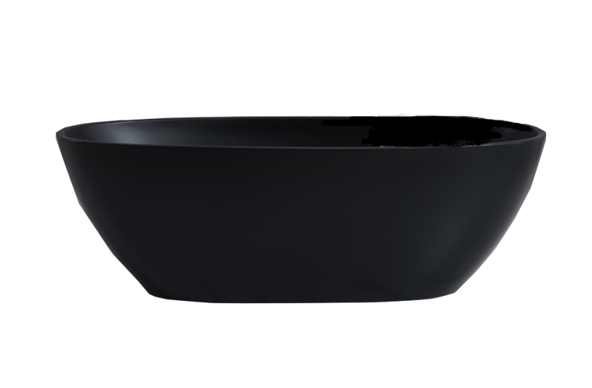 KARLA 1500 Freestanding Luxury Bath MATTE BLACK OR Matte WHITE