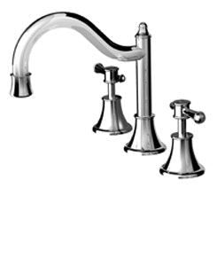 NOSTALGIA Lever Basin Set Shepherds Crook