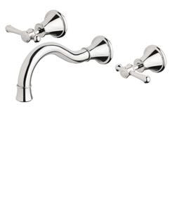 NOSTALGIA Lever Bath Set 180mm Shepherds Crook
