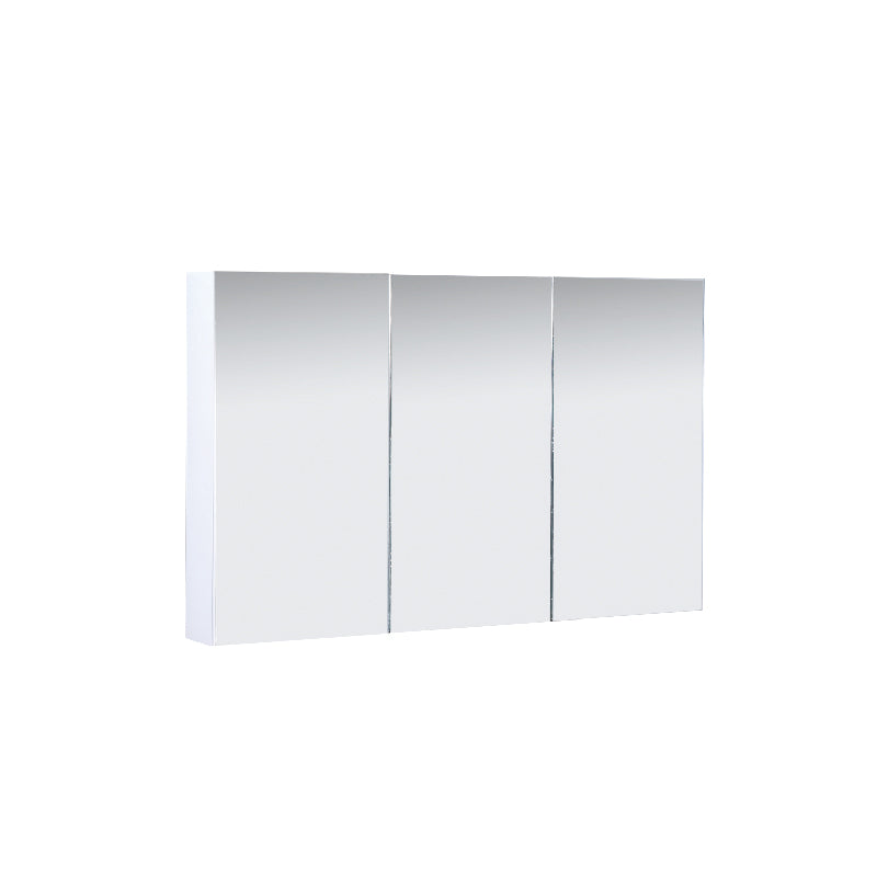 KIRA 1200 PVC PENCIL EDGE, GLASS SHELVES Mirror Shaving Cabinet, Soft Close,