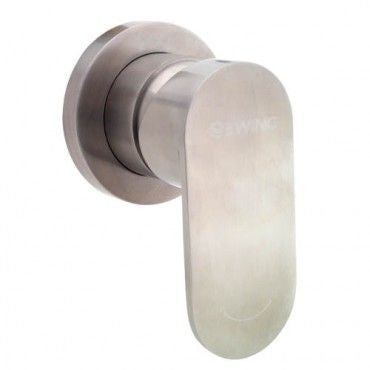 S/S Shower / Bath Mixer - 120mm Plate