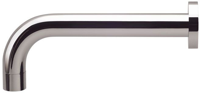 VIVID Wall Bath Outlet Curved 250mm V253 CHR