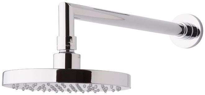 VIVID Straight Shower Arm & Round Rose 155mm