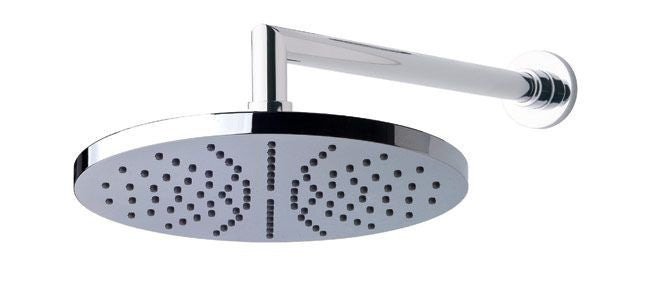 VIVID Straight Shower Arm & Round Rose 230mm