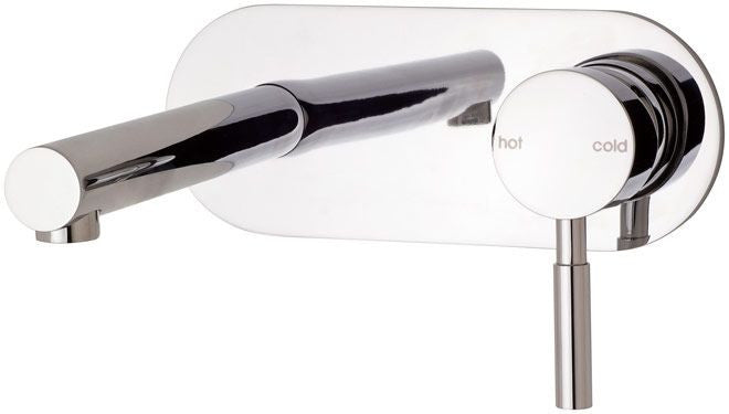 VIVID Wall Bath Set 200mm Straight Outlet V785 CHR