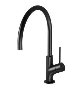 VIVID Slim Line Oval Sink Mixer 220mm Gooseneck