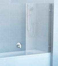 Bath Screen SINGLE FIXED Safety Glass 10 yr warranty