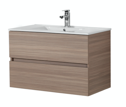 900 Riva Wall hung Double Drawer Vanity