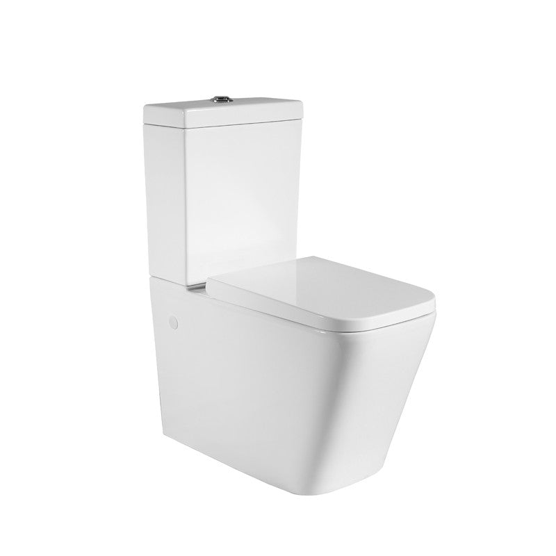 BACK TO WALL KDK003 S & P trap, Quick release soft close seat