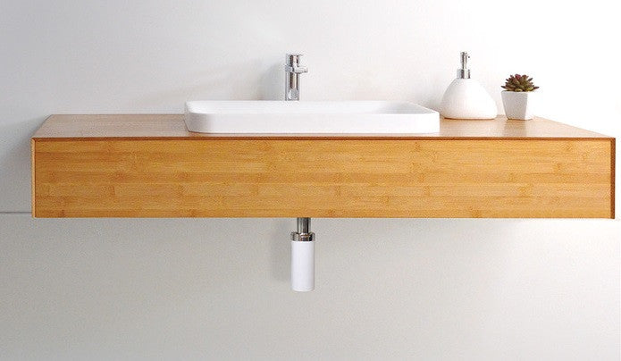 900 SINGLE DRAWER FLOATING Vanity with Counter Basin