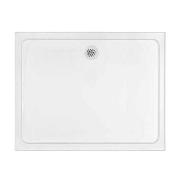 PRELUDE Shower Base 1200 X 900 X 80H mm, 4 Tile Bead Rectangular