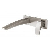 Rush Wall Basin Set 180mm RU785-40 BRUSHED NICKEL