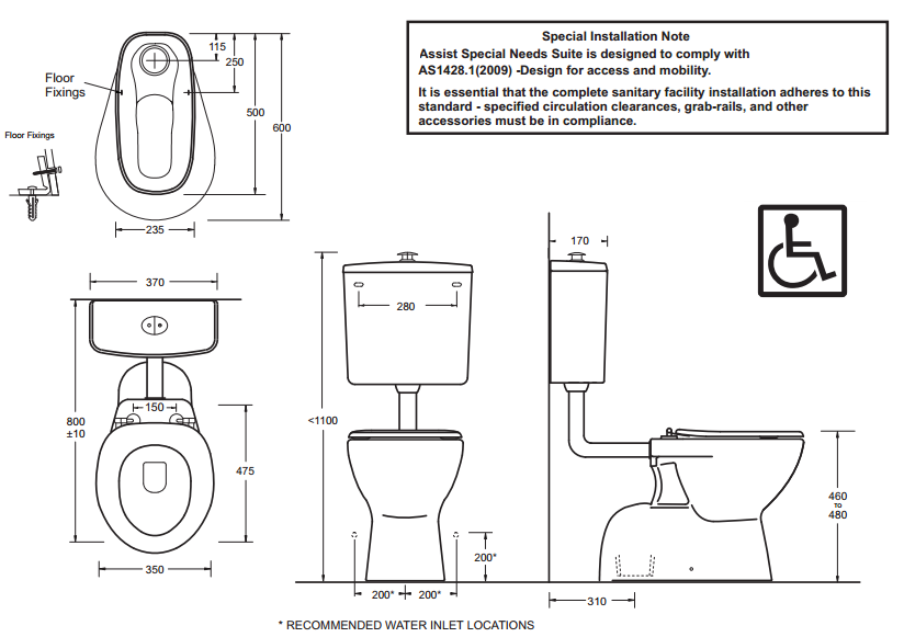 CARE Deluxe Assist Link Suite S trap