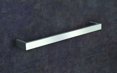 SINGLE Bar Square Towel Warmer 630W mm S/STEEL