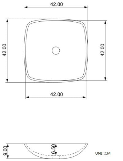 Stone Above Counter Pompana 420 Basin