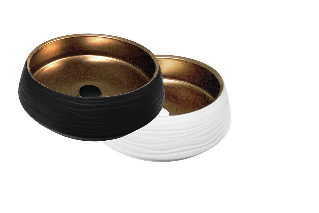 Above Counter Designer Zues Bronze 445 Basin