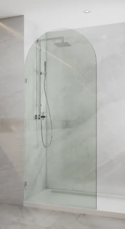 Frameless CLEAR ARCH Panels 700/ 800/ 900/ 1000 x 2200H mm 10yr War