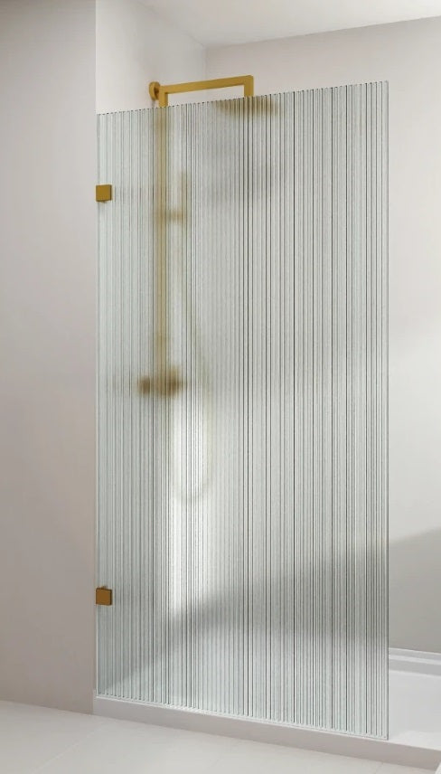 Frameless FLUTED Panels 800/ 900/ 1000/ 1100/ 1200 x 2000H mm 10yr War