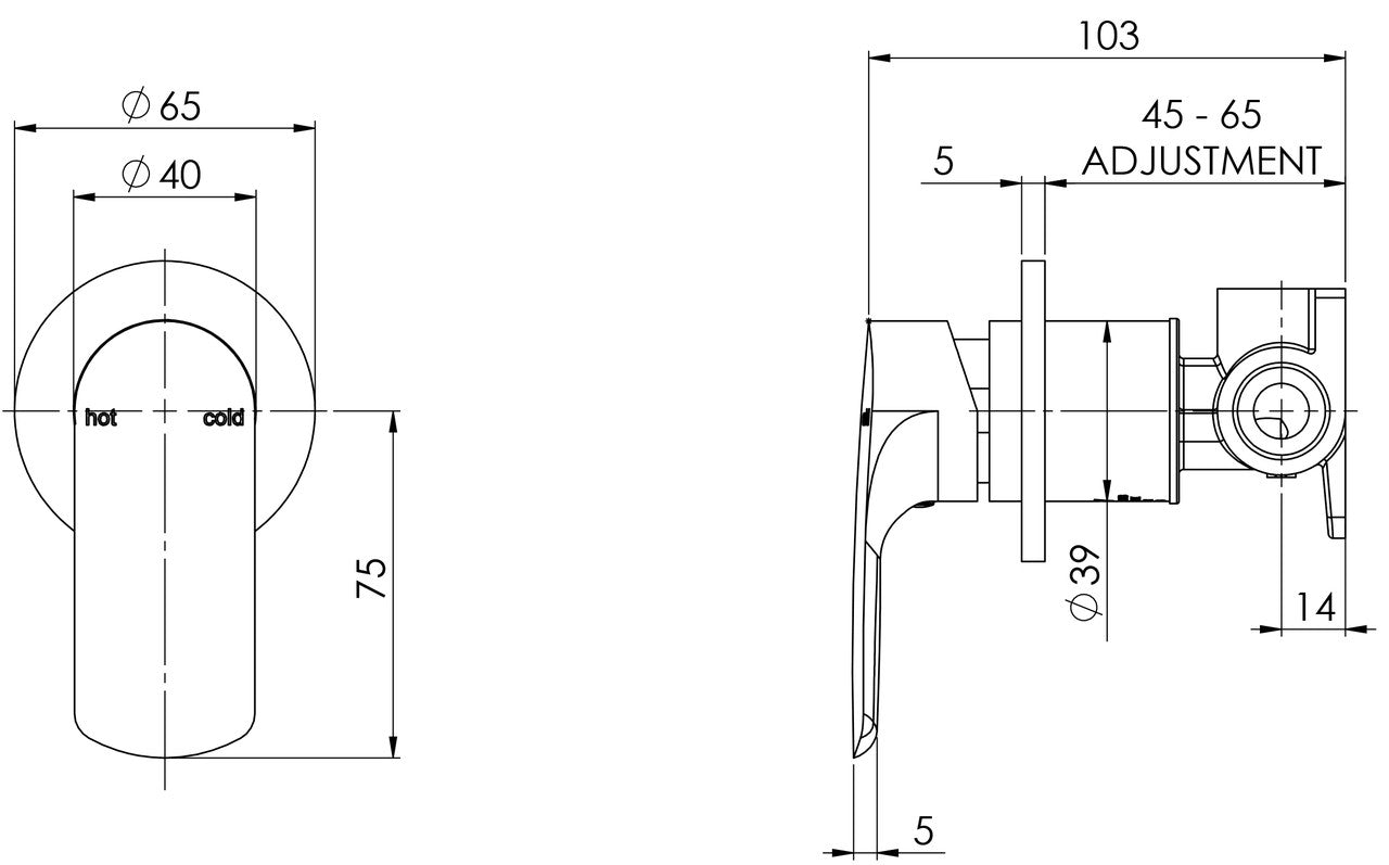 Subi Shower Mixer