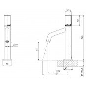TOI Basin Mixer 108-7700-72