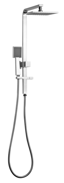 Quadra MX Twin Shower (Compact) with Diverter CHROME