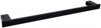 Quadra Linear Single Towel Rail 600mm MATTE BLACK