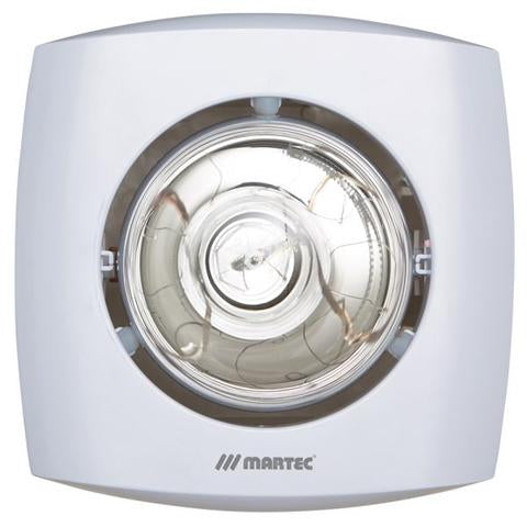 Martec Contour single heat Bathroom heater white