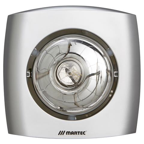 Martec Contour 1 single heat Bathroom heater silver
