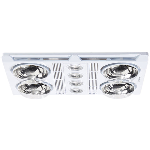 Martec Profile plus 4 heat 3 in 1 Bathroom heater white – Better Bathrooms