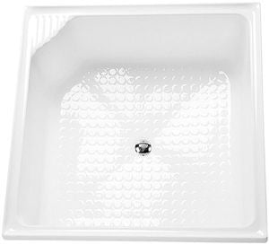 BELLA 910x910 SHOWER BATH - White