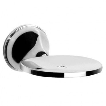 CLASSIC Soap Dish - Chrome/ White/ Ivory