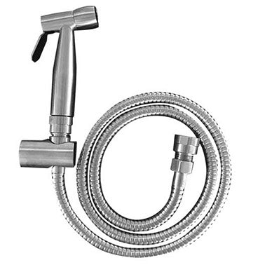 Bidet Sprayer with Bracket & Hose - Stainless Steel