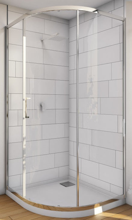 Floriano Shower Screen CURVED 957x 957 x 2000H mm