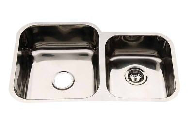 1 & 3/4 Bowl Undermount 790mm Stainless Steel