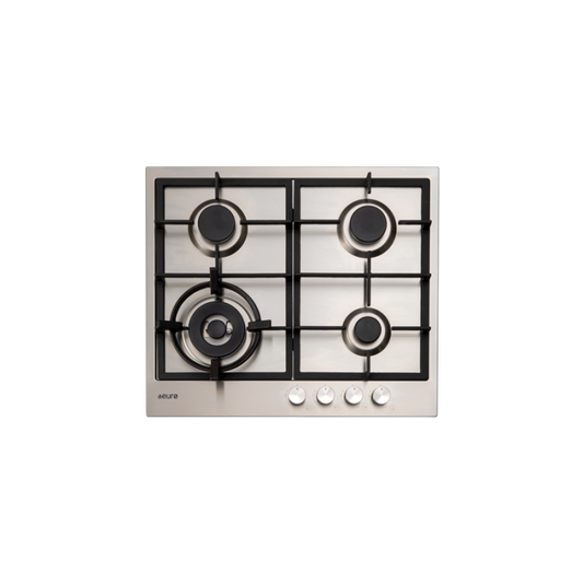 EURO E60CTWX – 60cm Gas Slimline Cooktop