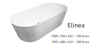 ELINEA Freestanding BATH 1500 & 1780