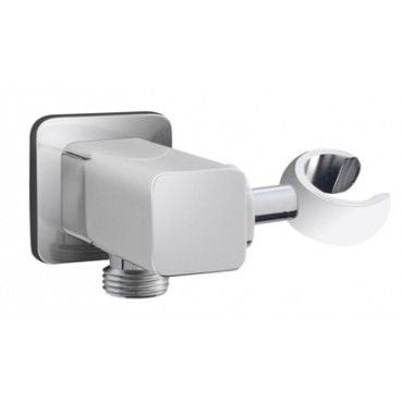 CECILIA WALL ELBOW with BALL JOINT Chrome