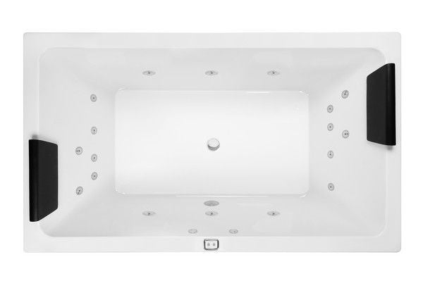 Decina LAGO 1795 ISLAND SPA BATH - Contour 18 Jets