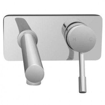 LUCIEDO Bath Mixer with Spout Chrome