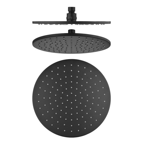 Twin Shower 250 NORI with Diverter Matte Black