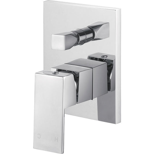 Quadra Linear Square Wall/ Shower Mixer with Diverter