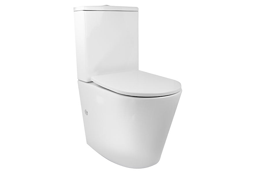 Back to Wall RENEE Rimless Toilet suite, Soft close seat